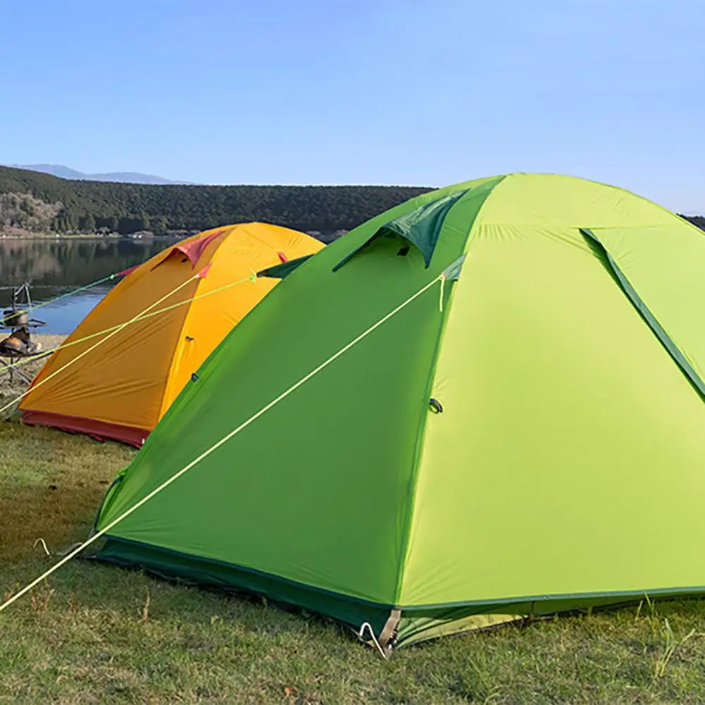 Outdoor Windproof Hiking Camping Tent Polyester Oxford Cloth Dual Layers Portable 2 People Travel Climbing Tent for Beach Travel
Outdoor Windproof Hiking Camping Tent Polyester Oxford Cloth Dual Layers Portable 2 People Travel Climbing Tent for Beach Travel