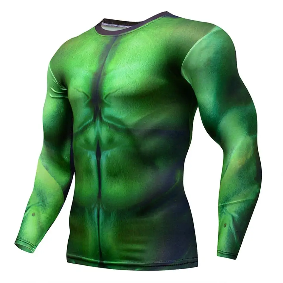 Superhero Hulk Mens Compression Running Long Sleeves T Shirt Men Outdoor Sport Fitness Bodybuilding Tight Tops Gym Clothing
Superhero Hulk Mens Compression Running Long Sleeves T Shirt Men Outdoor Sport Fitness Bodybuilding Tight Tops Gym Clothing