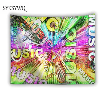 Psychedelic Music Tapestry Wall Hanging Colorful Boho Decoration Home Decor Wall Carpet Wall Fabric
Psychedelic Music Tapestry Wall Hanging Colorful Boho Decoration Home Decor Wall Carpet Wall Fabric