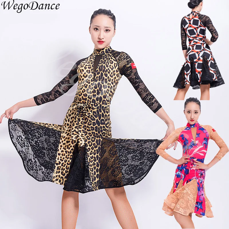 sexy Latin dance dress lace turtleneck dance leopard latin competition dresses for women freeshipping
sexy Latin dance dress lace turtleneck dance leopard latin competition dresses for women freeshipping