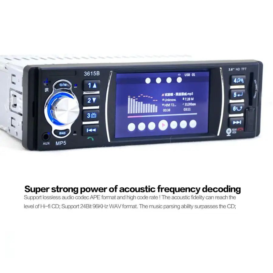 Stereo Audio Bluetooth Car In-Dash Aux Input Receiver SD/USB MP5 Player dropshipping jul3
Stereo Audio Bluetooth Car In-Dash Aux Input Receiver SD/USB MP5 Player dropshipping jul3