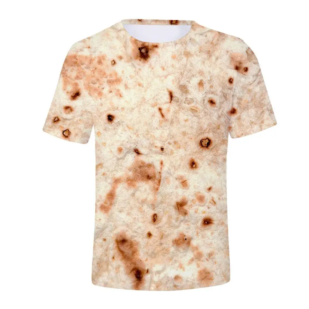 Plus Size Summer Men's 3D Taco Mexico Burrito Print Short Sleeve T-Shirt Top Dropping shipping
Plus Size Summer Men's 3D Taco Mexico Burrito Print Short Sleeve T-Shirt Top Dropping shipping