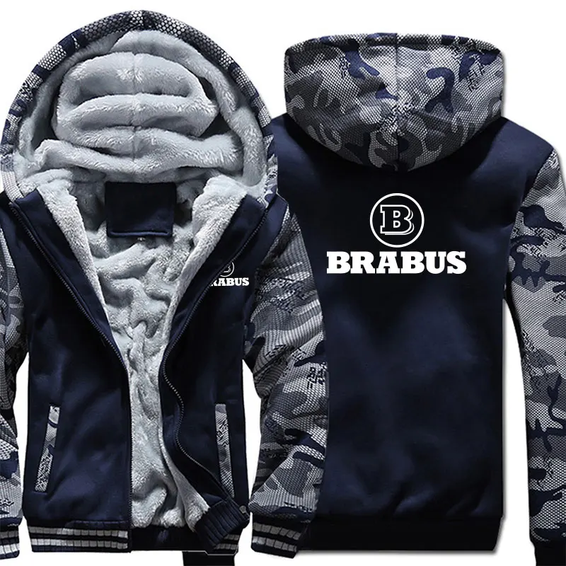 Winter Men Coat Fashion Camouflage BRABUS sweatshirt Hooded Coat Male Thicken Jacket Tops
Winter Men Coat Fashion Camouflage BRABUS sweatshirt Hooded Coat Male Thicken Jacket Tops