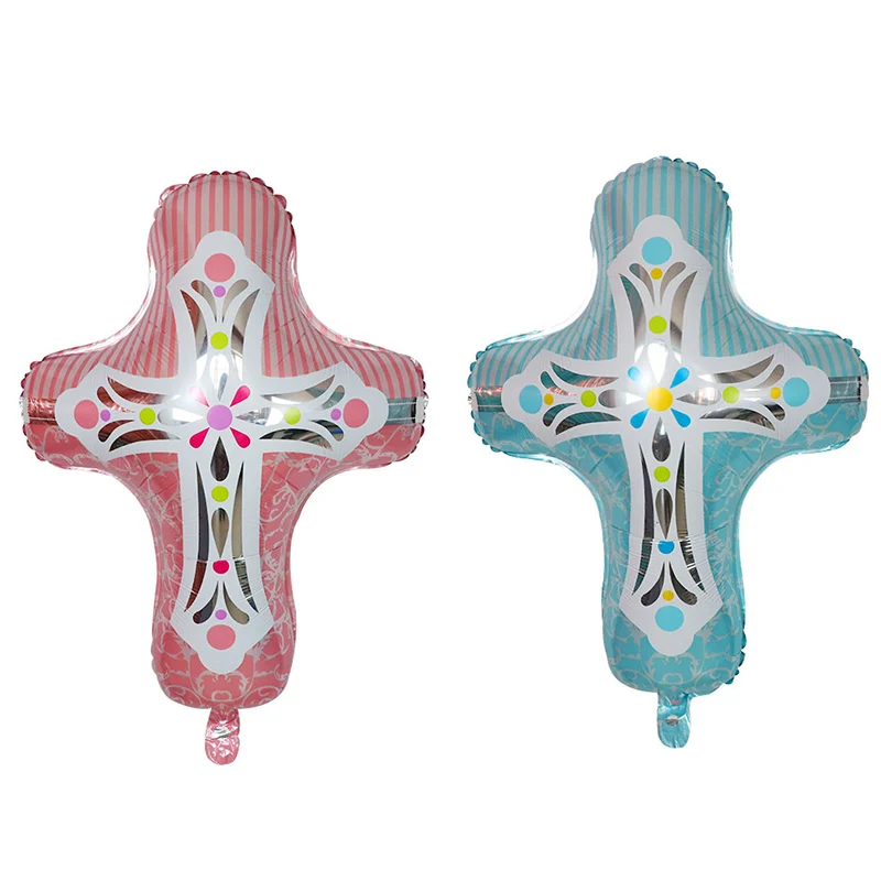 10pcs/lot Cross Star Foil Balloon Aluminum Baloon Cartoon Shape wedding Decoration Blue/pink Easter Religions balloon
10pcs/lot Cross Star Foil Balloon Aluminum Baloon Cartoon Shape wedding Decoration Blue/pink Easter Religions balloon