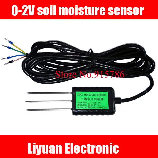 1pcs 4-20MA soil moisture sensor /0-100% range soil humidity sensor / 0-2V voltage soil tester
1pcs 4-20MA soil moisture sensor /0-100% range soil humidity sensor / 0-2V voltage soil tester
