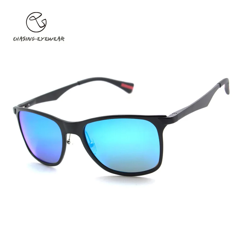 Chasing Driving Polarized Sunglasses w/Black Frame & Gray Lens D LM9432