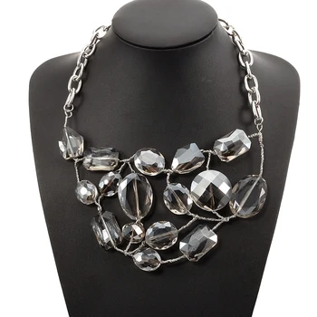 BeUrSelf Crystal Necklace Handmade Chain Glass Crystal Bead Geometric Statement Necklace for Women Luxury Jewelry Dropshipping
BeUrSelf Crystal Necklace Handmade Chain Glass Crystal Bead Geometric Statement Necklace for Women Luxury Jewelry Dropshipping