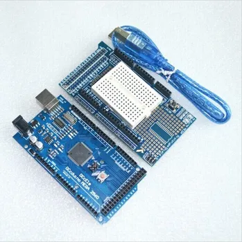 !! V3 prototype expansion board (including bread board) kit with mega 2560 r3 REV3 ATmega2560-16AU
!! V3 prototype expansion board (including bread board) kit with mega 2560 r3 REV3 ATmega2560-16AU