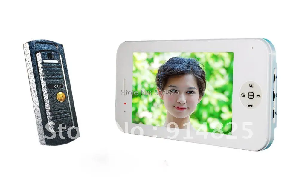 DWE CC RF Free Shipping +7 inch TFT color handfree pin-hole camera video door phone intercom systems night vision
DWE CC RF Free Shipping +7 inch TFT color handfree pin-hole camera video door phone intercom systems night vision
