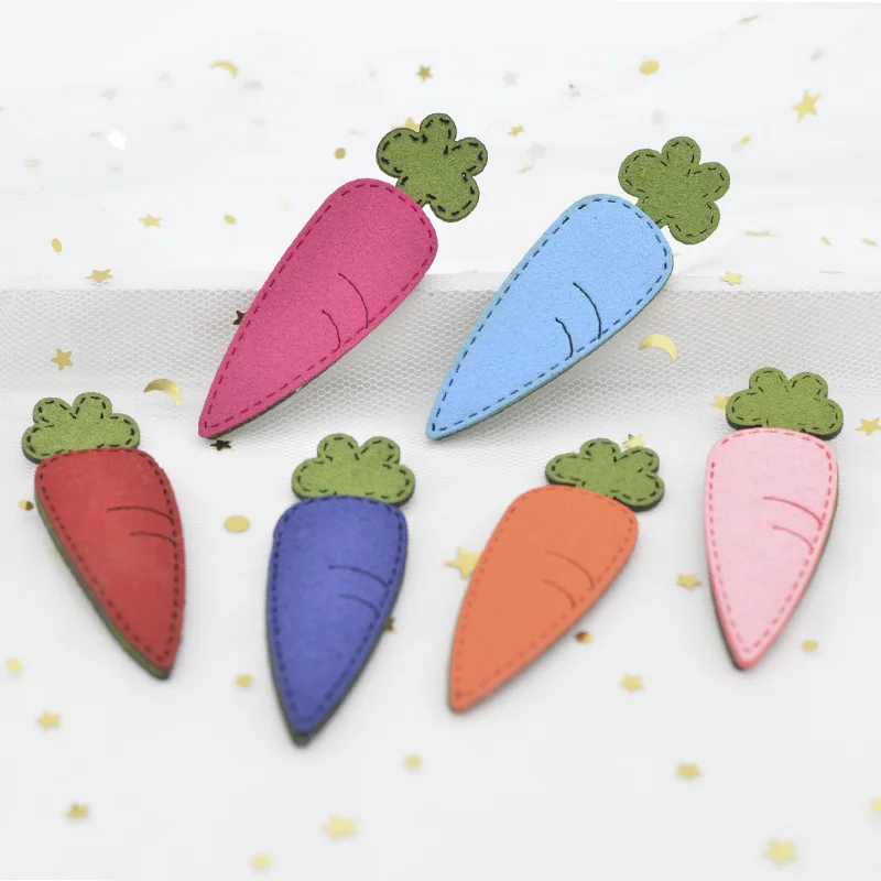 6Pcs Korean Velvet Fabric Padded Carrot Appliques for DIY Children's Clothes Shoes Hat Headwear Hair Clips Decor Accessories G83
6Pcs Korean Velvet Fabric Padded Carrot Appliques for DIY Children's Clothes Shoes Hat Headwear Hair Clips Decor Accessories G83