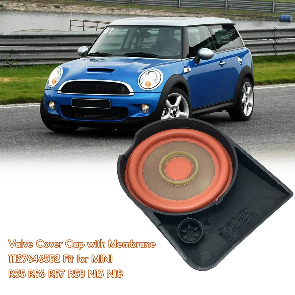 Valve Cover Cap with Membrane Engine Valve Cover Gasket Set Fit for MINI R55 R56 R57 R58 N13 N18
Valve Cover Cap with Membrane Engine Valve Cover Gasket Set Fit for MINI R55 R56 R57 R58 N13 N18