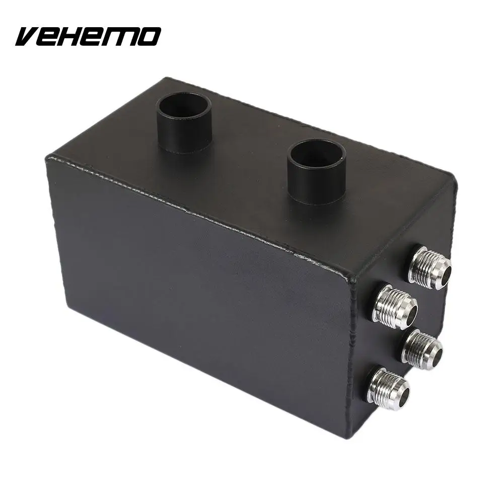 Vehemo Aluminum Alloy Black Fuel Tank Filter Box Pump Oil Catch Tank Motor Racing Reservoir for for Honda Premium Sensor
Vehemo Aluminum Alloy Black Fuel Tank Filter Box Pump Oil Catch Tank Motor Racing Reservoir for for Honda Premium Sensor