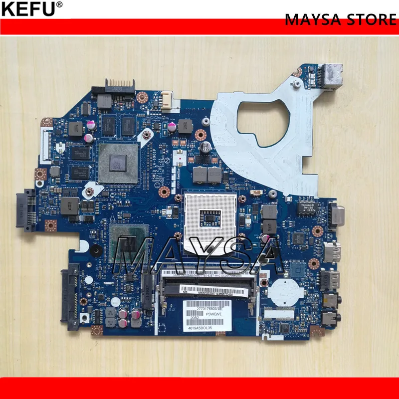 Материнская плата MBRCG02006 P5WE0 для ноутбука Acer Aspire 5750 5750G MB.RCG02.006 DDR3 полностью