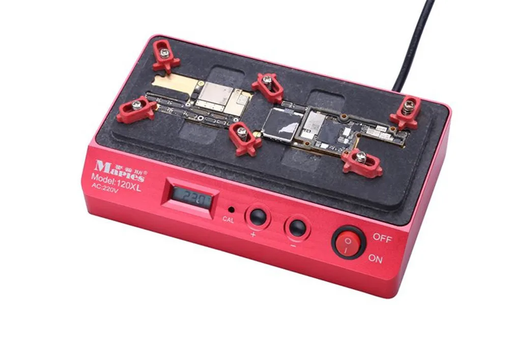 PPD 120XL Rework station repair for iPhone Nand chip heating layering tools PPD120XL IC soldering logic chip desoldering tools
PPD 120XL Rework station repair for iPhone Nand chip heating layering tools PPD120XL IC soldering logic chip desoldering tools