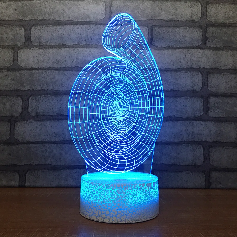 abstract 3d lamp Creative Seven Color Night Light Acrylic Touch Remote Control Table 3d Light Fixtures Kids Room Led Kids Lamp
abstract 3d lamp Creative Seven Color Night Light Acrylic Touch Remote Control Table 3d Light Fixtures Kids Room Led Kids Lamp