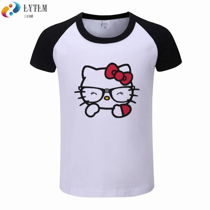 LYTLM Hello Kitty Summer Top for Girls Brand Raglans Cute Clothes for Girls Kids Girls Shirts White Vetement Enfant Harajuku Tee
LYTLM Hello Kitty Summer Top for Girls Brand Raglans Cute Clothes for Girls Kids Girls Shirts White Vetement Enfant Harajuku Tee