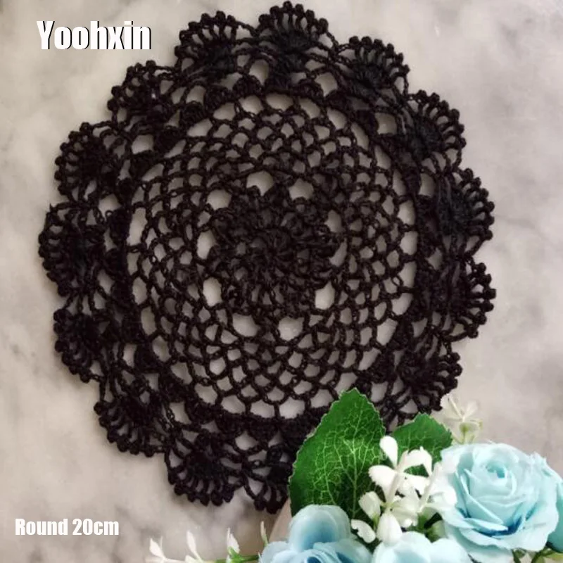 New Round Lace Cotton Table Place Mat Dish Pad Cloth Crochet Placemat Cup Mug Wedding Tea Dining Coaster Handmade Doily Kitchen
New Round Lace Cotton Table Place Mat Dish Pad Cloth Crochet Placemat Cup Mug Wedding Tea Dining Coaster Handmade Doily Kitchen