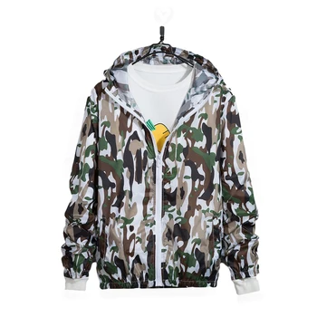 Transparent Jacket Men Summer Hooded Casual Flower Camouflage Mens Jackets And Coats Sunscreen Moda Masculina Windbreaker 5J002
Transparent Jacket Men Summer Hooded Casual Flower Camouflage Mens Jackets And Coats Sunscreen Moda Masculina Windbreaker 5J002