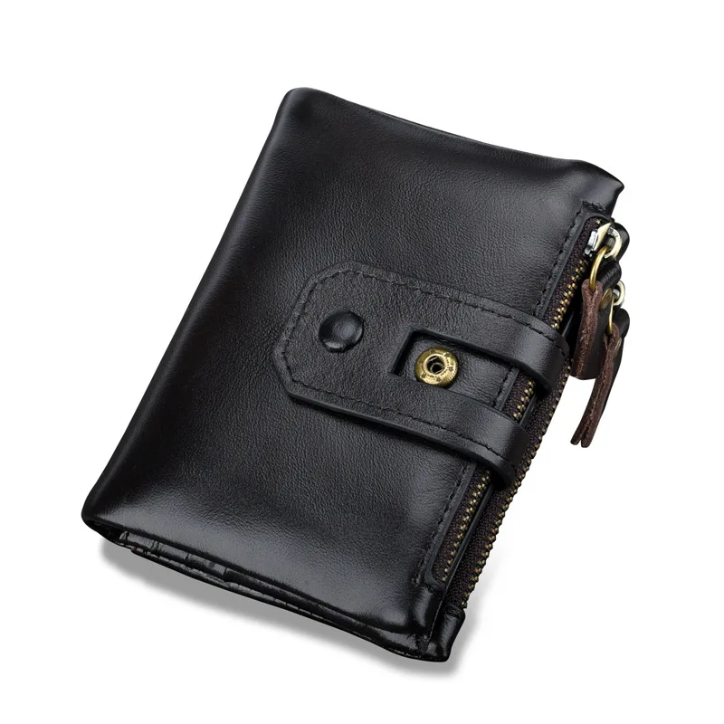 DANJUE RFID Men Wallets 100% Genuine Leather Purse Short Money Bag Hasp Retro Card Holder Large Capacity Coin Wallets
DANJUE RFID Men Wallets 100% Genuine Leather Purse Short Money Bag Hasp Retro Card Holder Large Capacity Coin Wallets