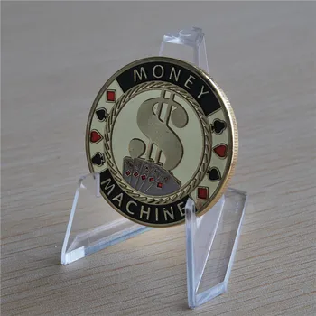 DHL free shipping 50pcs/lot $ Money Machine Poker Card-Guard Protector Coin Casino Lucky Gold Poker high quality fashion coins
DHL free shipping 50pcs/lot $ Money Machine Poker Card-Guard Protector Coin Casino Lucky Gold Poker high quality fashion coins