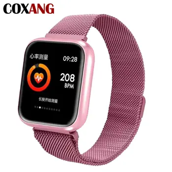 COXANG P70 Women Smart Watch Blood Pressure Heart Rate Monitor Pedometer 1.3 inch Color Screen Smartwatch For Apple IOS Android
COXANG P70 Women Smart Watch Blood Pressure Heart Rate Monitor Pedometer 1.3 inch Color Screen Smartwatch For Apple IOS Android
