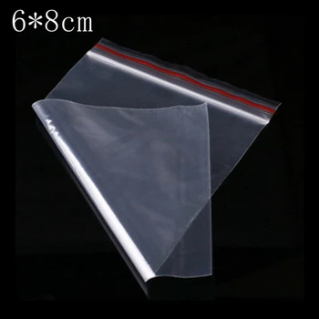 100Pcs/Lot 6*8CM Zip Lock Bags Clear Poly Bag Reclosable Plastic Smaller Baggies Gift Candy Package Gifts Bags/Pouches
100Pcs/Lot 6*8CM Zip Lock Bags Clear Poly Bag Reclosable Plastic Smaller Baggies Gift Candy Package Gifts Bags/Pouches