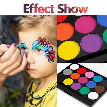 World Cup Water-soluble body paint pigments Professional Face Paint Kit 15 Colors for Various Party Painting Toys for Children
World Cup Water-soluble body paint pigments Professional Face Paint Kit 15 Colors for Various Party Painting Toys for Children
