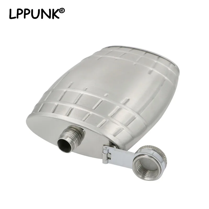 2018 New hot sale 6 ounce Creative Stainless steel Drums Whisky hip flask Oil red wine bucket Moscow alcohol Vodka flagon
2018 New hot sale 6 ounce Creative Stainless steel Drums Whisky hip flask Oil red wine bucket Moscow alcohol Vodka flagon