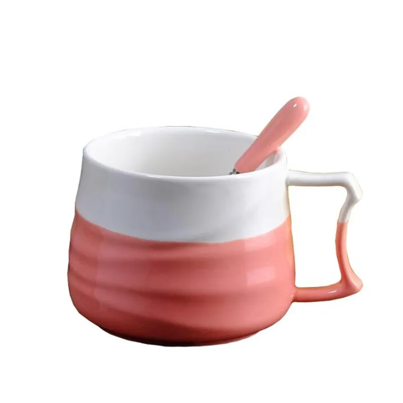 Creative Ceramic Cup Coffee Cup with Spoon Office Large Capacity Cup Milk Cup Personality Mug
Creative Ceramic Cup Coffee Cup with Spoon Office Large Capacity Cup Milk Cup Personality Mug