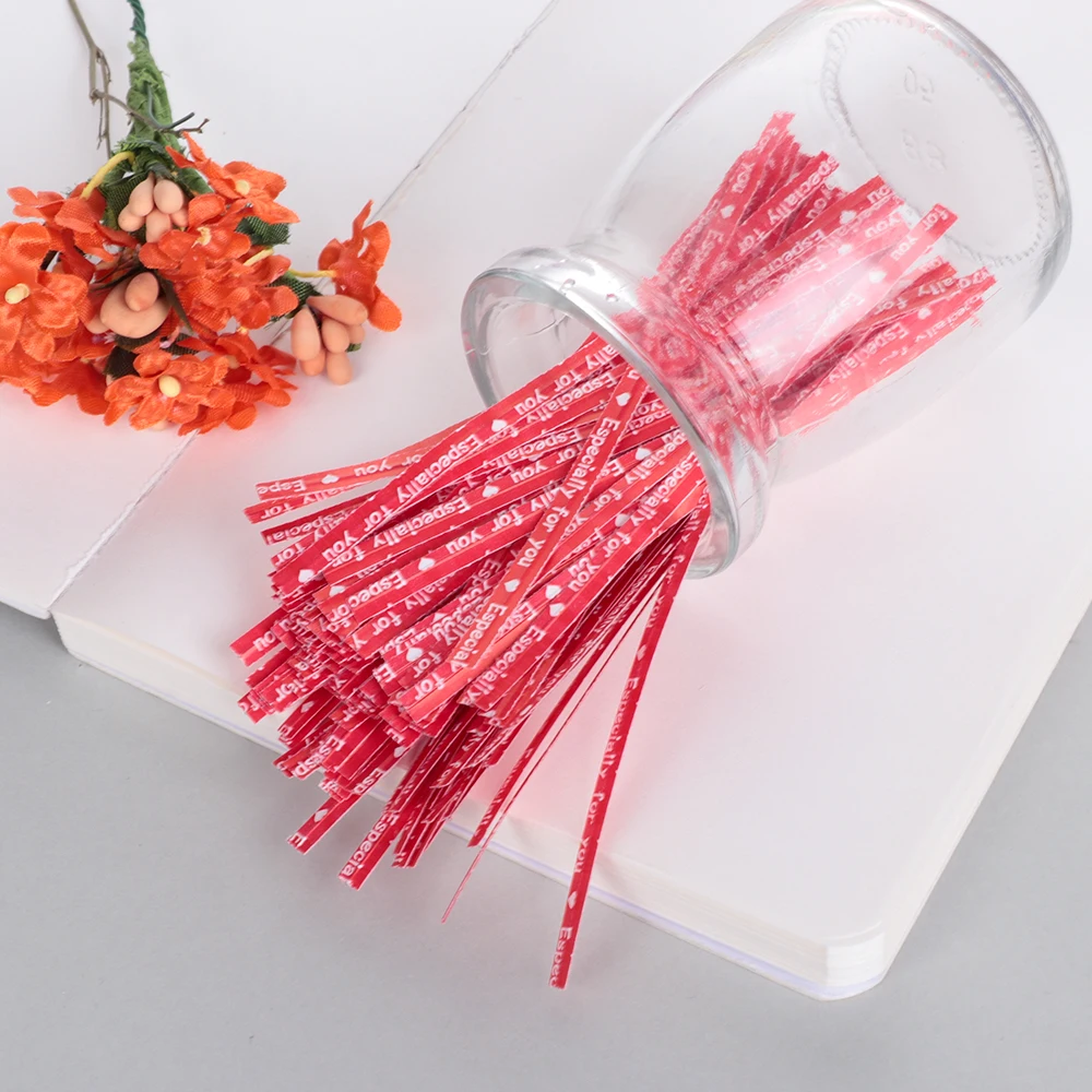 100PCS/Pack Party Wedding Packing Tie Wrapping Twist Especially You Sealing Wire Gift Bag Bakery Event & Party Supplies
100PCS/Pack Party Wedding Packing Tie Wrapping Twist Especially You Sealing Wire Gift Bag Bakery Event & Party Supplies