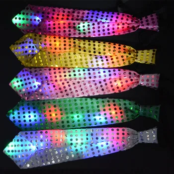 Female Male Sequins LED Neck Tie Light Bow Tie Blinking Ties Party Neon Wedding Birthday Halloween Christmas
Female Male Sequins LED Neck Tie Light Bow Tie Blinking Ties Party Neon Wedding Birthday Halloween Christmas