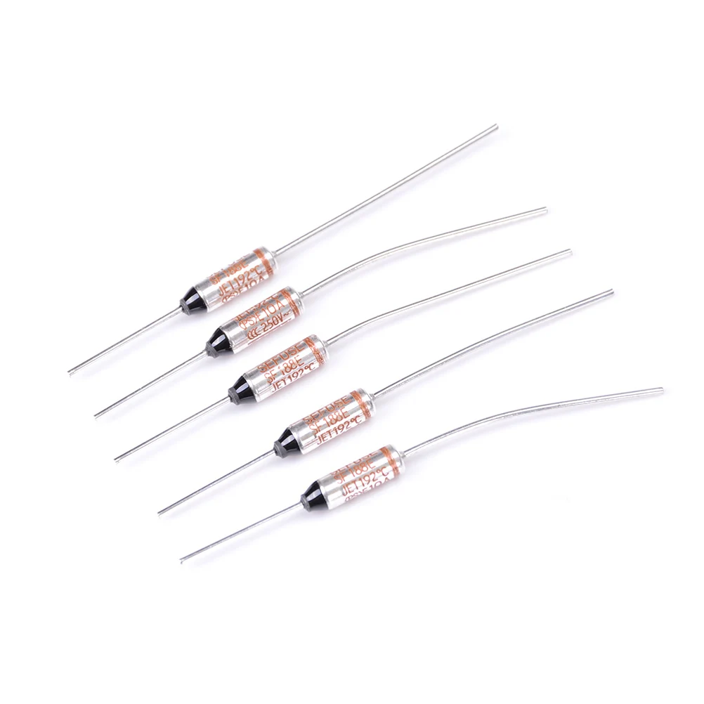 5pcs/lot New SF188E Thermal Fuse 10A 250V 192C Thermal Cutoffs Tf192C Degree Temperature Fuses
5pcs/lot New SF188E Thermal Fuse 10A 250V 192C Thermal Cutoffs Tf192C Degree Temperature Fuses