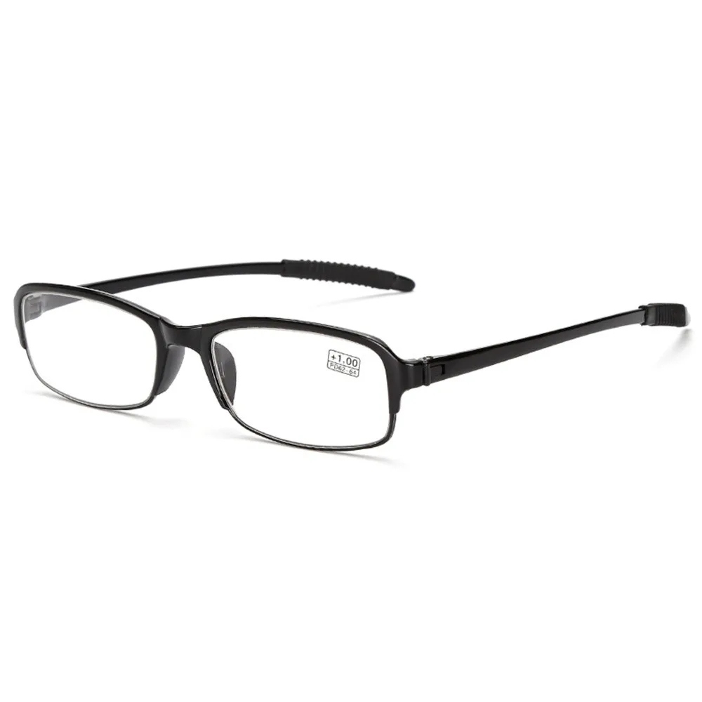 New Anti-fatigue Resin Lens Unbreakable Elastic Fashion Reading Glasses TR90 Frame Eyeglass Women Men Diopter +1.0 to +4.0
New Anti-fatigue Resin Lens Unbreakable Elastic Fashion Reading Glasses TR90 Frame Eyeglass Women Men Diopter +1.0 to +4.0