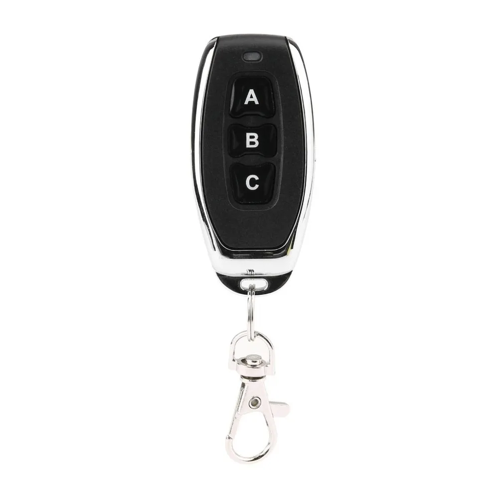 433MHz Wireless Metal 3 Key Garage Door Duplicator Learning Code Key Fob Control DC 6V Universal Copy Auto Car Alarm System
433MHz Wireless Metal 3 Key Garage Door Duplicator Learning Code Key Fob Control DC 6V Universal Copy Auto Car Alarm System