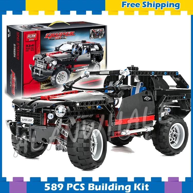 589pcs 3341 Technic Extreme Cruiser Off-Roader Model Building Kit Cars Wheel Blocks Gifts sets Toys Bricks Compatible With Lego
589pcs 3341 Technic Extreme Cruiser Off-Roader Model Building Kit Cars Wheel Blocks Gifts sets Toys Bricks Compatible With Lego