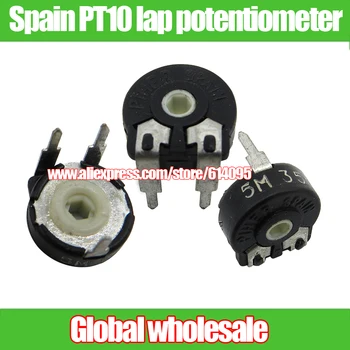 10pcs original Spain PIHER MEGGITT adjustable resistance PT10 lap potentiometer / 5M horizontal hexagonal hole
10pcs original Spain PIHER MEGGITT adjustable resistance PT10 lap potentiometer / 5M horizontal hexagonal hole