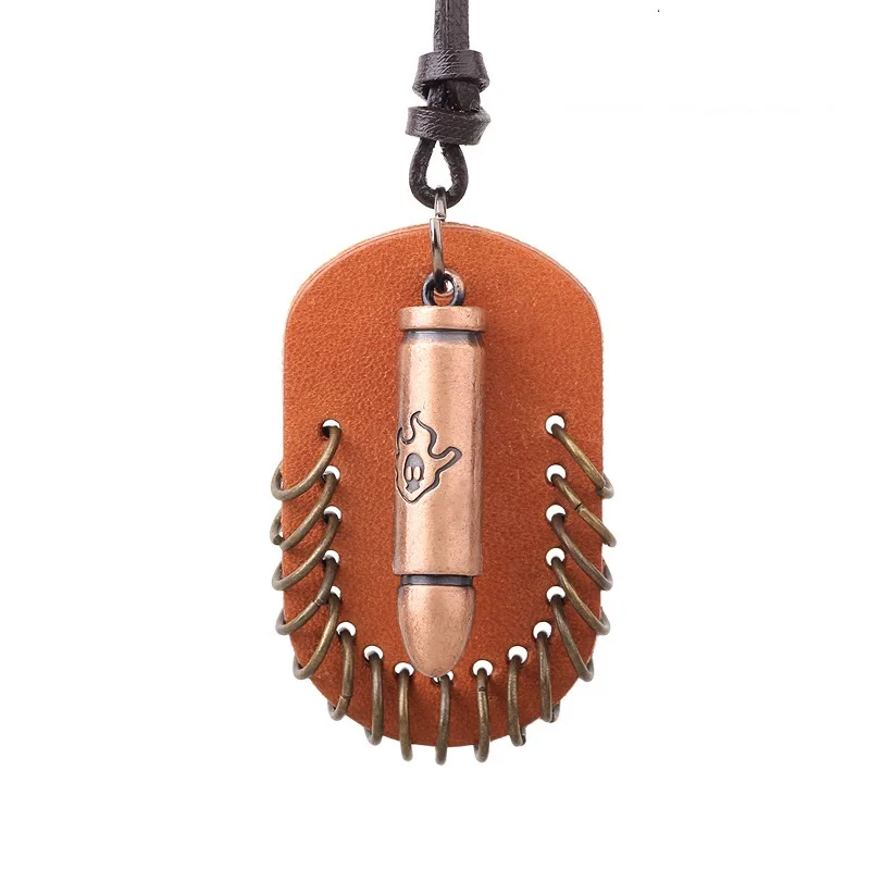 Hot Anime Bleach Metal Pendant Grimmjow Jeagerjaques Bullets Pendant Cosplay Accessories Jewelry Rope Leather Chain Necklace
Hot Anime Bleach Metal Pendant Grimmjow Jeagerjaques Bullets Pendant Cosplay Accessories Jewelry Rope Leather Chain Necklace