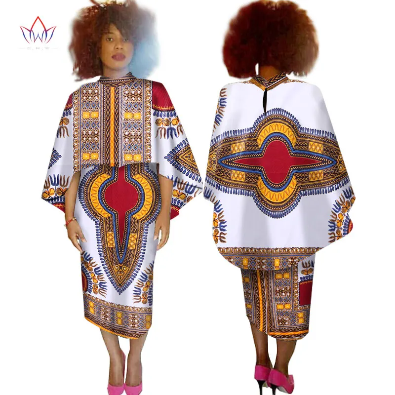 African Dresses for Women 2 Pieces Set Crop Top Cape and Skirt Set Unqie Cape Coat Maxi Dress Dashiki Women Plus Size 6XL WY1526
African Dresses for Women 2 Pieces Set Crop Top Cape and Skirt Set Unqie Cape Coat Maxi Dress Dashiki Women Plus Size 6XL WY1526