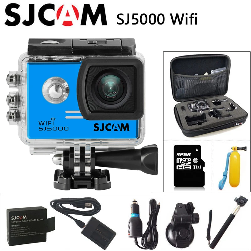 

SJCAM SJ5000 WiFi Sports Action Camera 1080P Full HD 30m Waterproof Original SJ 5000 Sport Cam 2" inch Screen Camcorder DV