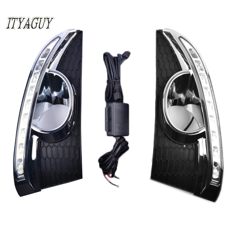 For Chevrolets Captiva 2011 2012 DRL Daytime Running Lights 12V Daylight Led Auto fog lamp hole Waterproof Matte Grid Cover 2PCS
For Chevrolets Captiva 2011 2012 DRL Daytime Running Lights 12V Daylight Led Auto fog lamp hole Waterproof Matte Grid Cover 2PCS