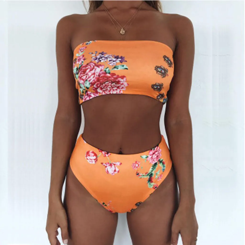 Attractive Women Swimwear Print Two Pieces Bathing Suits Sexy Swimsuits Top Waisted Bottom Bikini Set Switmsuit Maillots de bain
Attractive Women Swimwear Print Two Pieces Bathing Suits Sexy Swimsuits Top Waisted Bottom Bikini Set Switmsuit Maillots de bain