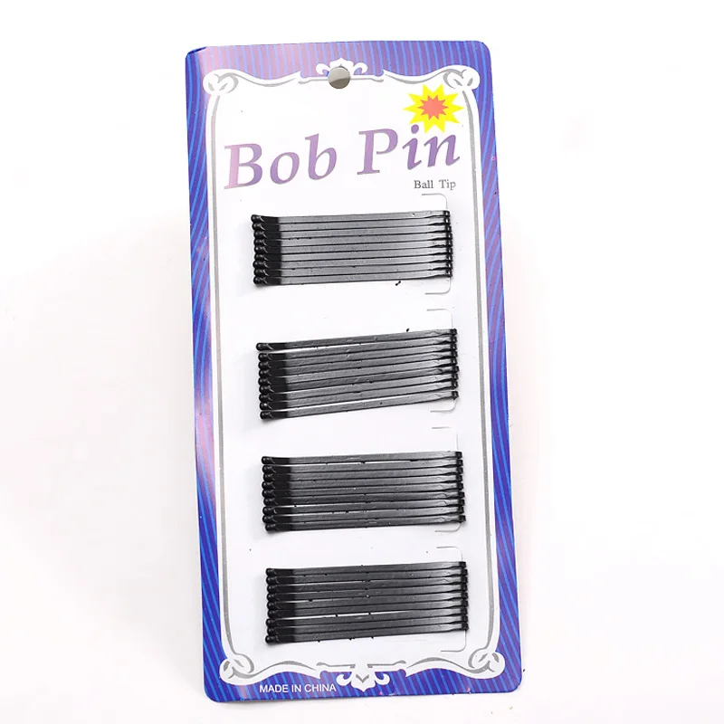 Lot 36 Pcs / Card Women Girls Black Bob Pin Side Hair Clip Straight BB Hairpin Bobby Pins Barrette Wedding Accessories
Lot 36 Pcs / Card Women Girls Black Bob Pin Side Hair Clip Straight BB Hairpin Bobby Pins Barrette Wedding Accessories