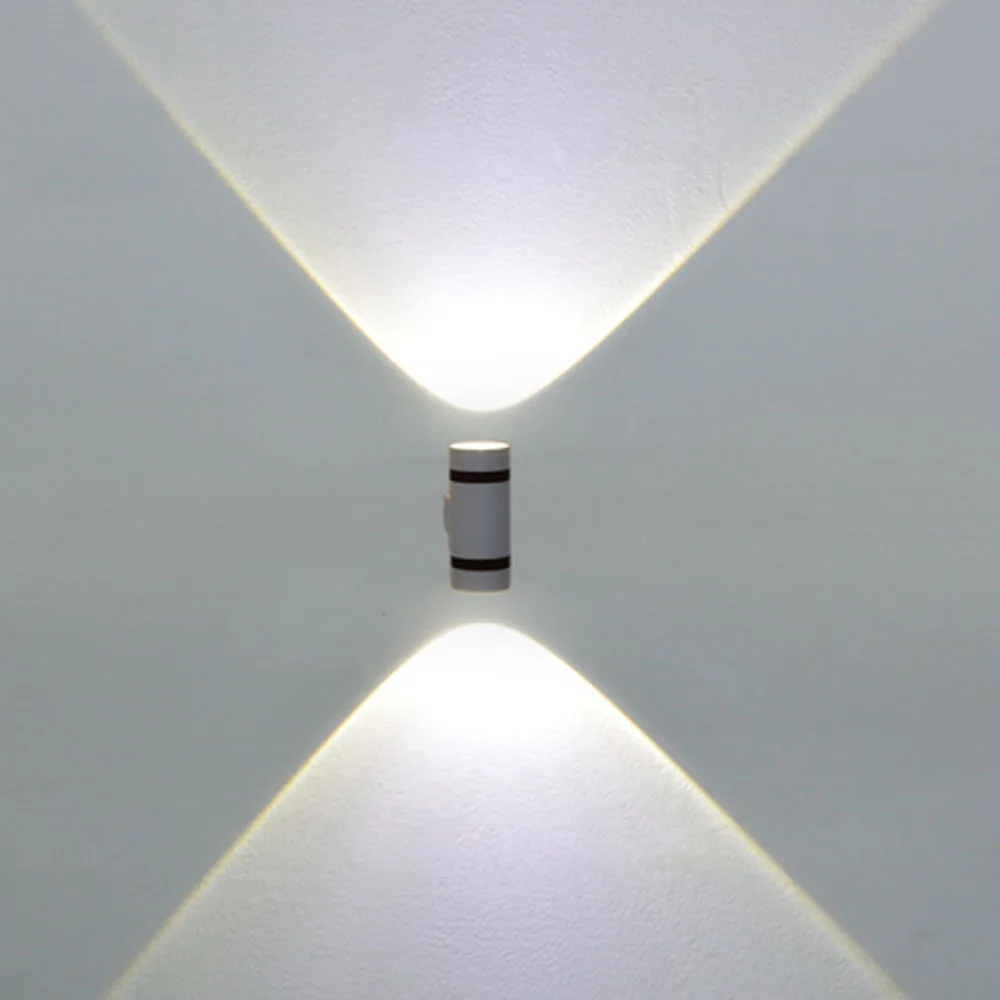 Tanbaby 6W (2*3W) LED Wall Sconce Europe Modern wall light lamp White Up and down lighting fixture luminaire decoration for home
Tanbaby 6W (2*3W) LED Wall Sconce Europe Modern wall light lamp White Up and down lighting fixture luminaire decoration for home
