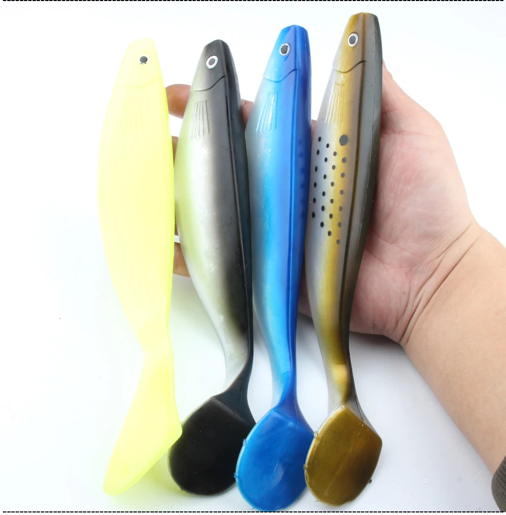 70g 24cm Big Fishing Silicone Baits Isca-Artificiais Saltwater Sea Lifelike Fishing Lures 2018 For Spring Spinpoler Tackle (1)
