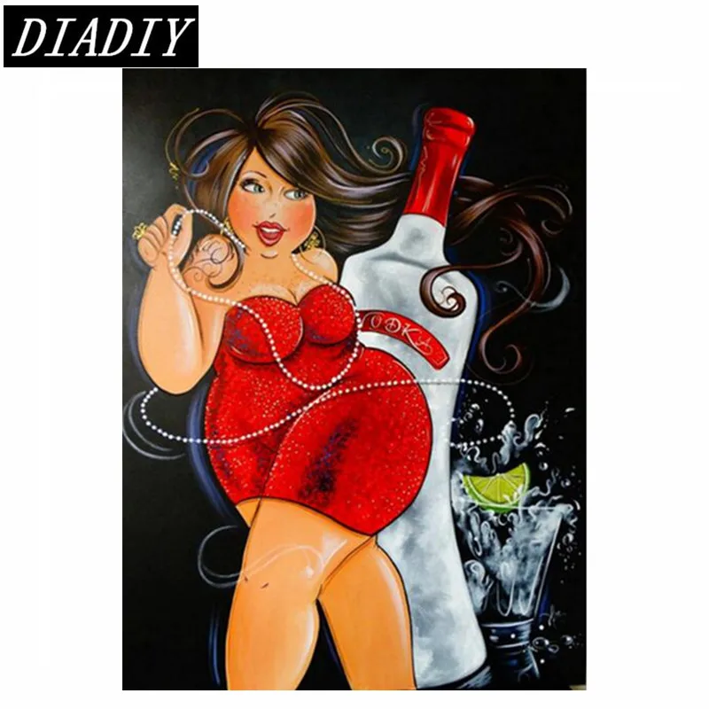 Full round drill 5D DIY diamond painting sexy fat ladies Cross Stitch Rhinestone mosaic decorative diamond embroidery y0905
Full round drill 5D DIY diamond painting sexy fat ladies Cross Stitch Rhinestone mosaic decorative diamond embroidery y0905