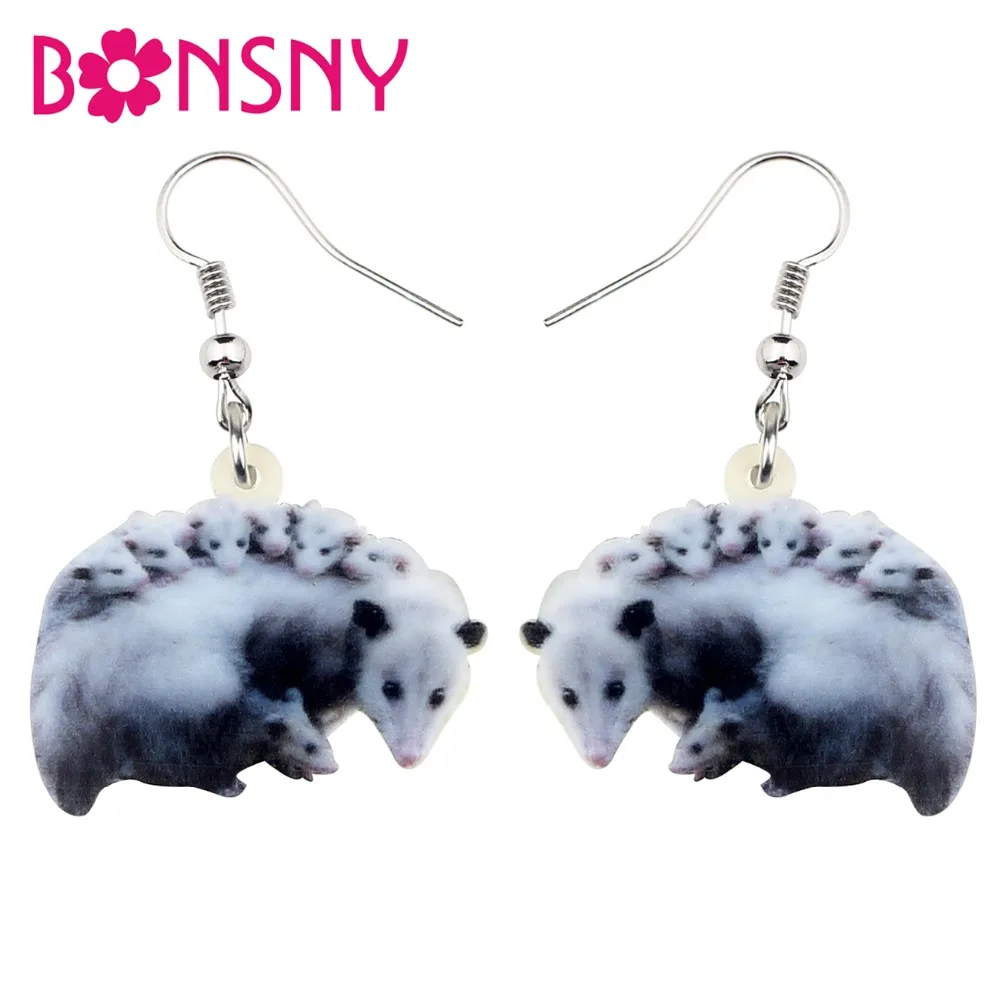 Bonsny Statement Acrylic Possum Didelphid Earrings Drop Dangle Cartoon Animal Jewelry For Women Girls Teens Gift Charms Brincos
Bonsny Statement Acrylic Possum Didelphid Earrings Drop Dangle Cartoon Animal Jewelry For Women Girls Teens Gift Charms Brincos