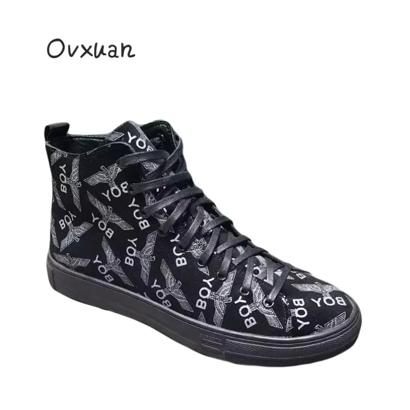 Ovxuan 2018 High Top Shoes Men Luxury Brand Handmade Eagle Men Shoes Fashion Party Outdoor Mens Sport Loafers
Ovxuan 2018 High Top Shoes Men Luxury Brand Handmade Eagle Men Shoes Fashion Party Outdoor Mens Sport Loafers