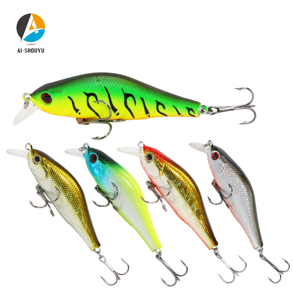AI-SHOUYU 2pc Hard Minnow Bait 70mm 9.5g Magnetic Fishing Wobblers Dive 1.5m High Quality Suspending Artificial Fishing Lure
AI-SHOUYU 2pc Hard Minnow Bait 70mm 9.5g Magnetic Fishing Wobblers Dive 1.5m High Quality Suspending Artificial Fishing Lure