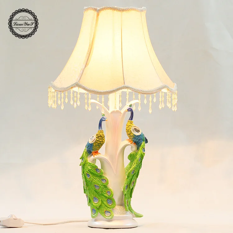 TUDA 24X67cm LED Table Lamp European Style Table Lamp Creative Peacock Shaped Resin Table Lamp For Bedroom Study Bedside Lamp
TUDA 24X67cm LED Table Lamp European Style Table Lamp Creative Peacock Shaped Resin Table Lamp For Bedroom Study Bedside Lamp