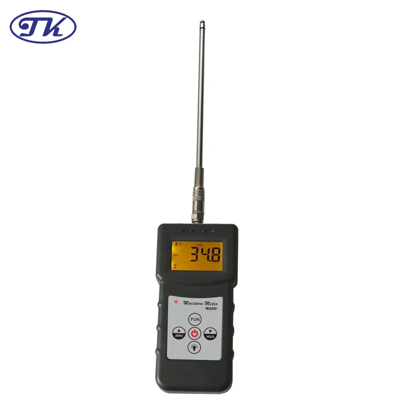 MS350 Capacitive Moisture Meter Soil Chemical Combination Powder Coal Powder Tester
MS350 Capacitive Moisture Meter Soil Chemical Combination Powder Coal Powder Tester
